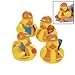 One Dozen (12) Construction Worker Rubber Ducky Party Favors
