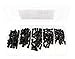iexcell 100 Pcs SAE #6-32 x 1/4