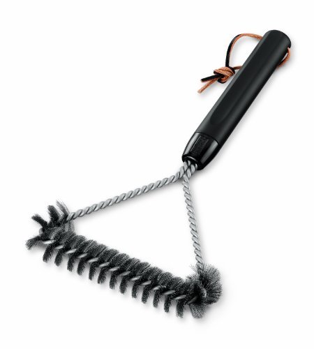 Weber Grill Brush Stainless Steel Bristles 12" L X 7" W X 1.