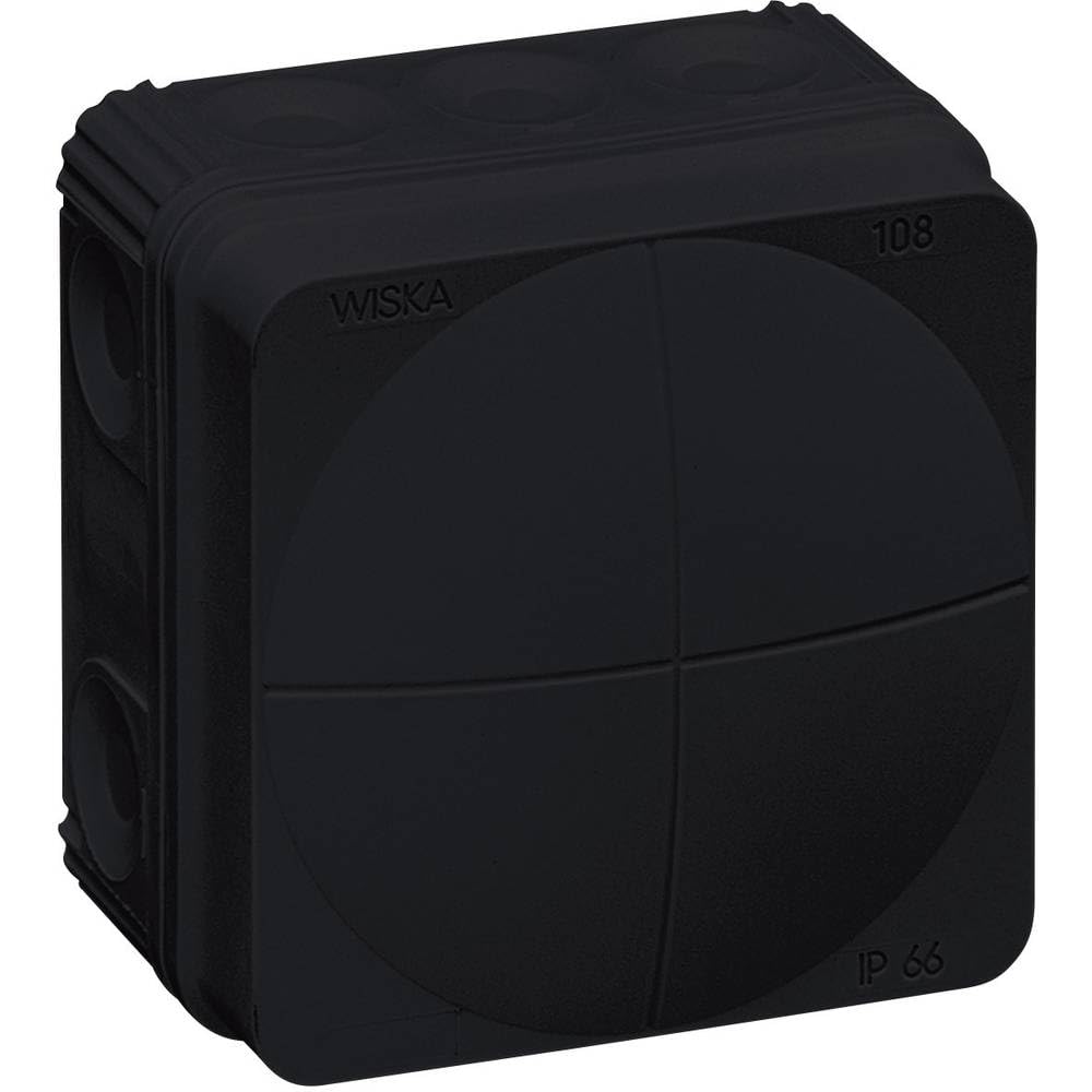 wiska 10061999 Abzweigkasten (L x B x H) 76 x 76 x 51mm black IP66