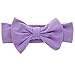 Baby Girl Elastic Headbands Newborn Toddler Hairbands Bows Children Soft Headwrap Hair Accessories (A-mixed color set-10pcs, cotton)