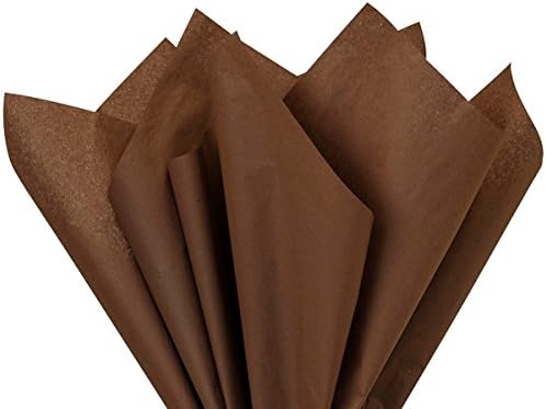 Chocolate Brown Tissue Paper Ream 480 Sheets Wholesale Packaging Gift Wrap