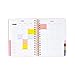 Ban.do Luxury 17 Month A5 Rose Gold Holographic Planner - Monthly Calendar with 160 Pages