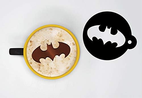 DC Comics Batman Cappuccino Mug 22oz / 630ml (Symbol Batman), Black, 3 Count (Pack of 1) - Image 3