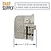 Snap Supply Burner Knob Kit (4) for LG Part #: EBZ37189611(4) KIT