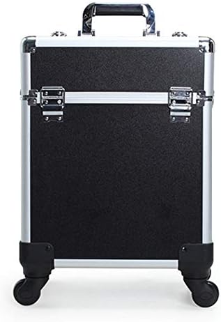 Makeup Box Portable Mini Makeup Train Case Storage Beauty Box Cosmetic Case (4 wheeler accessories) (Color : 4)