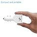 USB Car Charger 3-Port In Car Charger With CI Power Technology (Smart Charging)LP® 36W 7.2A Rapid for Iphone6, Iphone6 Plus Iphone6s Iphone6s Plus, Iphone5, Ipad Air, Samsung Galaxy Note4 and External Battery Charger and Many other USB-Powered Mobile Devices - White