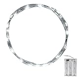 CrazyFire® 9.8ft/3m Copper Wire LED String Lights , 30 LEDs Cool White Christmas Lights String For Chritsmas Wedding Halloween Patio Party Decorations Fairy String Lights