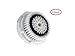 2-pack Replacement Brush Heads Compatible with Clarisonic Sensitive Skin Cleansing, Refills Mia 1, Mia 2, Mia 3/Aria, PLUS, Smart Profile, Alpha Fit Men's Cleansing Devices