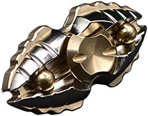 Aestheticven Hand Spinner Durable Metal Fidget Spinner Hand Toy High Speed 3-5 Minute Spins EDC Alloy Tri Spinner Stress Reducer for Relieving ADHD, Anxiety, Focus (Egyptian Insects(Zinc Alloy))