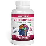 5-HTP SUPREME - For Positive Mood, Relaxation and Appetite Control (with 5-HTP, L-Tyrosine, L-Lysine, Vitamin B6, Folate (Folic Acid), Vitamin C (Ascorbic Acid), Calcium) 90 Capsules (1 Bottle (90 Capsules))