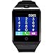Smart Watch with Camera, Ezone Q18 Bluetooth Smartwatch with Sim Card Slot Fitness Activity Tracker Sport Watch for Android Smartphones (Black)