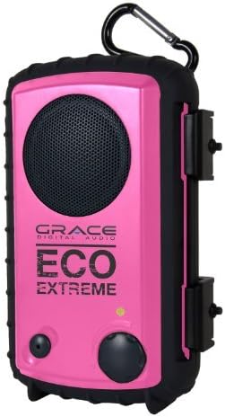 Consumer Electronic Products Grace Digital GDI-AQCSE106 Rugged Waterproof Case with Built-in Speaker for iPod/iPhone - Pink Supply Store