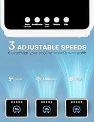 COOLECH Personal Air Conditioner w/Remote & LED