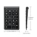2.4G Number Pad, Alcey Wireless 22 Keys Multi-Function Numeric Keypad Keyboard with 2.4G Mini USB Receiver for Laptop/Desktop/PCs/Notebook, Cool Gray