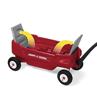 Radio Flyer All-Terrain Pathfinder Wagon Ride On, Red ...