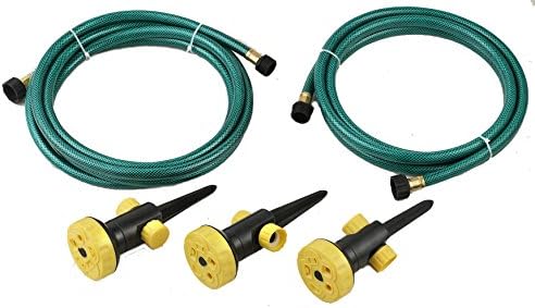 SOMMERLAND Garden Hose Watering - 5-Pattern Sprinkler Head with 1/2" Inlet Thread (Set)