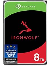 Seagate IronWolf 8TB NAS Internal Hard Drive HDD – 3.5 Inch SATA 6Gb/s 7200 RPM 256MB Cache for RAID Network Attached Storage – Frustration Free Packaging (ST8000VNZ04/N004)