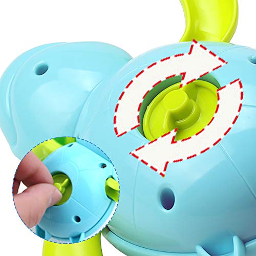 VCOSTORE 3 Pcs Bath Swimming Wind Up Toys for Baby Toddlers, Cute Turtle Baby Bathtub Floating Water Bathing Pool Fun Toys for Boys Girls - Thumbnail 2