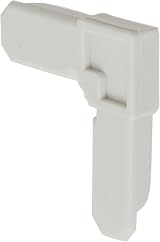 Prime-Line White Plastic Screen Frame Corner 5/16 x 3/4 Inch 50 Pack MP7729-50 view 1