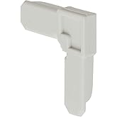 Prime-Line Plastic Screen Frame Corners, 5/16 x 3/4, White (50 Pack) | Plastic, 50 Pack