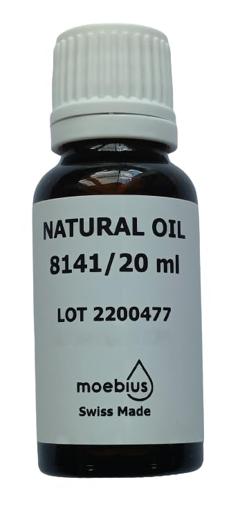 KD89 Moebius Swiss Natural Oil for Pendulums, Clocks, Music Movements, Cuckoo Counters and Many Areas of Precision Mechanics, 8141