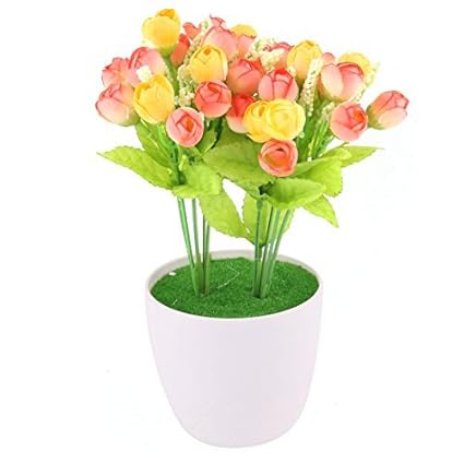 Amazoncom Edealmax Plastique Artificiel Home Office Rose