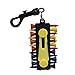 Golf Tee Caddy Keeper 12 Tees 2 Ball Markers Divot Tool Pencil Set W/key Chain