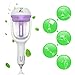 Car Air Humidifier, Humidifier Diffuser, soled Cool Mist Humidifier, Car Air Humidifier and Aromatherapy Essential Oil Diffuser, Portable Car Travel 50ml USB Mini Freshener Diffuser (Purple)