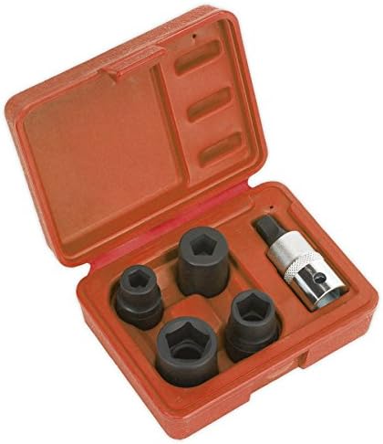 Sealey Vs0464 Brake Calliper Socket Set 5Pc 1/2Sq Drive