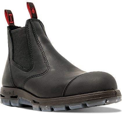 slip on steel cap boots