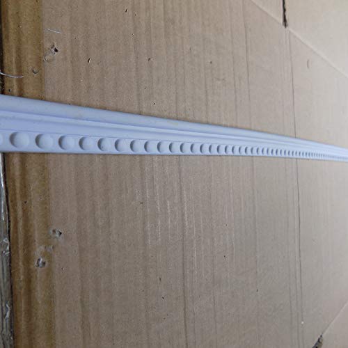 Zhangbl Flexible Moulding Crown Molding Trim for Furniture Door Picture Frame0.85"(2.15cm) x 115"x 0.31"