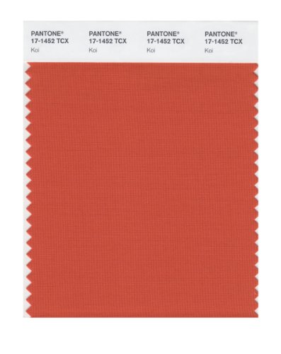 Pantone 17-1452 TCX Smart Color Swatch Card, Koi