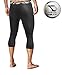 Defender Men's Compression Baselayer Capri Legging Shorts Tights Baseball BB_M