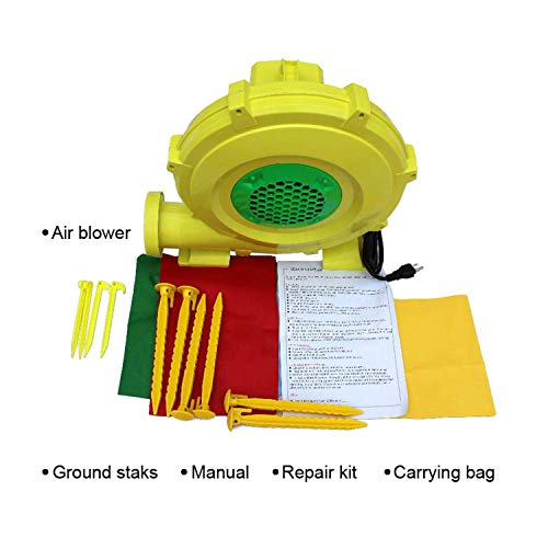 RETRO JUMP Inflatable Bounce Castle Waterpark Combo Kids Water Slide Jumper with Blower Moon Bounce for Party