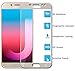 PThink [Full Screen Coverage Tempered Glass Screen Protector for Samsung Galaxy J5 Pro J530G (2017) (Gold)
