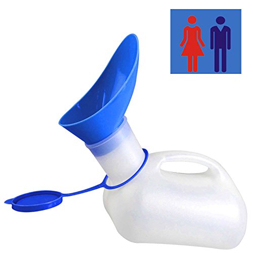 image for Gosear 1000ml Portable Plastic Female Male Baby Kids Urinal Mobile Toi