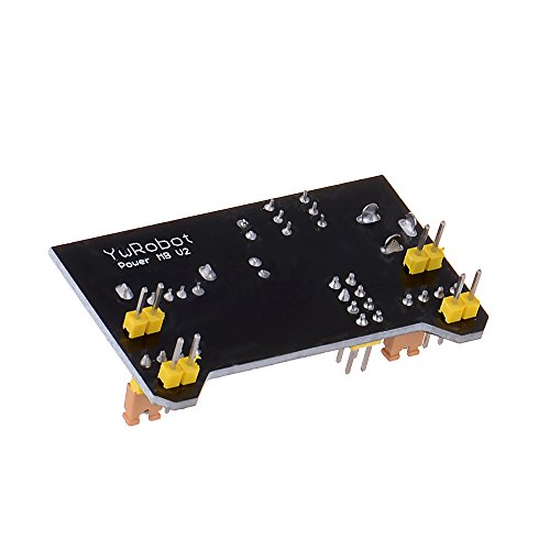 Anmbest PCS5 MB102 Breadboard Power Supply Module 3.3V/5V for Arduino Board Solderless Breadboard