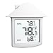 Indoor Thermometer - Digital Weather Temperature Thermostate - Home Monitoring Clock - A Gift for Mom
