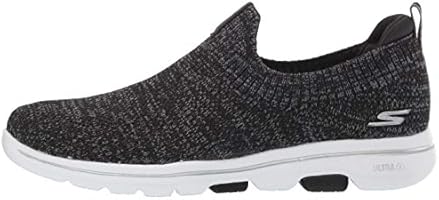 skechers go walk 5 trendy black