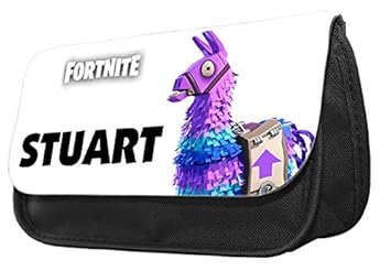 Hiros Personalised Fortnite Themed Pencil Case Make Up - 
