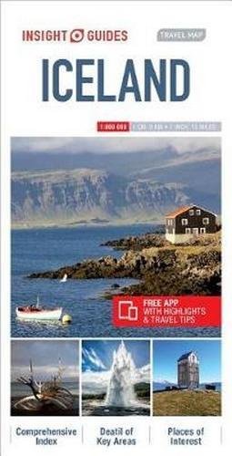 Insight Guides Travel Map Iceland (Insight Travel Maps)