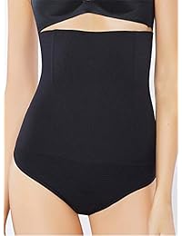 damaes Cintura Fajas Tanga Control de la panza Body Shaper Cincher Ropa interior Fajas Tangas Ropa de cintura alta Bragas más delgadas