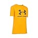 Under Armour Boys Camo Fill Big Logo Short-Sleeve T-Shirt , Steeltown Gold (750)/Realtree Ap-Xtra , Youth Large