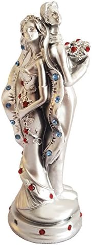 Fashion Shopperrz Designer Romantic Love Couple Statue Showpiece(L5cm,H14cm)