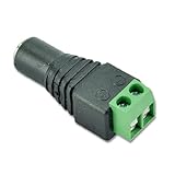 20 Pack 2.1 X 5.5mm CCTV camera DC Power Female Jack Connector Plug for CCTV Camera