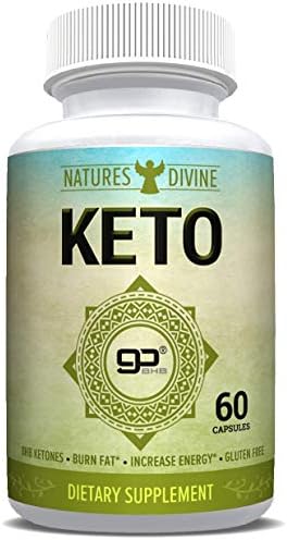 Keto Diet Pills - Best Exogenous Ketones - Appetite Suppressant for Women and Men - Burn Fat Fast - 60 Caps
