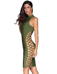 Meilun vestido de fiesta sexy con encaje, para mujer