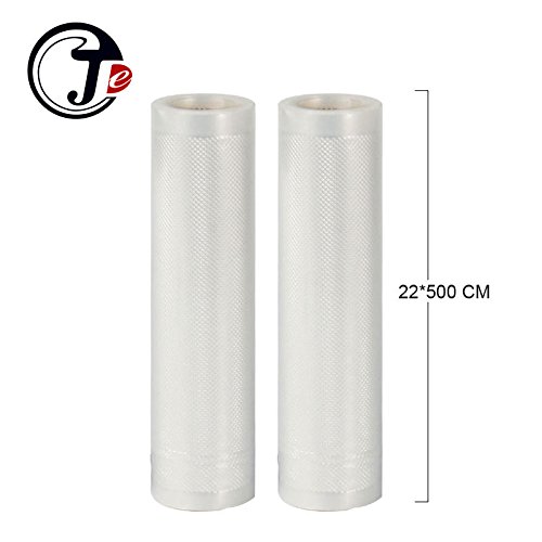 Click Here to See More Images GreenSun(TM) 2 Rolls/lot 22500CM Food Bags for Sealing Machine 22X500CM Grain Storage Bag for Vacuum Sealer Packing Machine Sous Vide