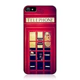 Red Telephone Booth Best Of London Design Snap-on Back Case For Apple iPhone 5